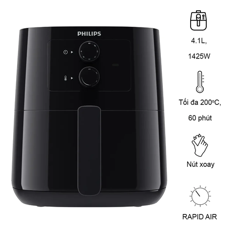 Nồi chiên không dầu Philips HD9200/90