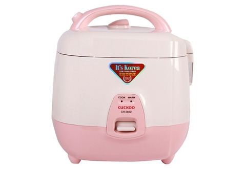 NỒI CƠM ĐIỆN CUCKOO CR-0632 1.0L nhập khẩu Hàn Quốc dùng gia đình 2 - 4 người ăn nấu 0.5kg gạo