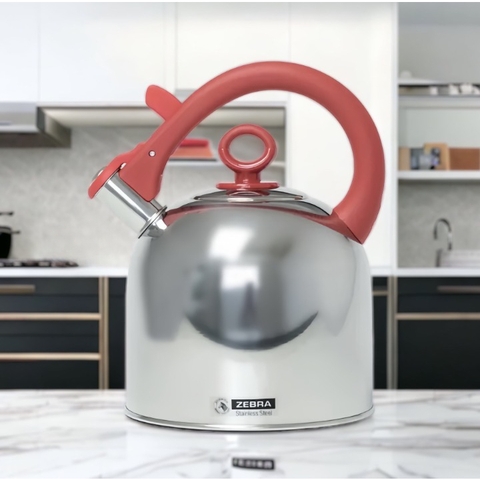ẤM ĐUN INOX ZEBRA  4.9 LÍT CÓ CÒI BÁO - 113494 - Thái Lan