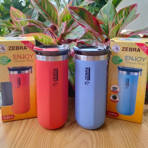 CA GIỮ NHIỆT ZEBRA 912720 dung tích 440ML - dòng Enjoy Vacuum Mug