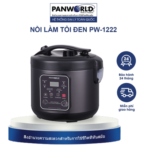 Nồi làm tỏi đen Panworld PW-1222 máy làm tỏi đen sữa chua thương hiệu Thái Lan | bảo hành 24 tháng