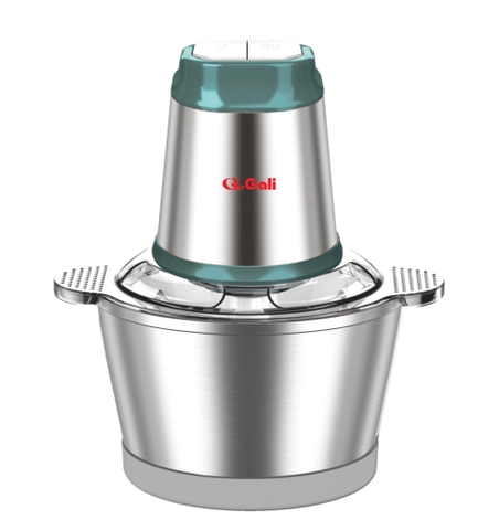 Máy xay thịt Gali GL-1920B 2 lít đa năng siêu mạnh 4 lưỡi dao sắc bén cối INOX bảo hành 2 năm chính hãng