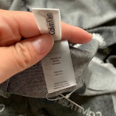 KHĂN C🅰L.VIN KL3.IN LOGO CHỮ