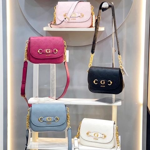 GUES5 IZZY PEONY FLAP logo