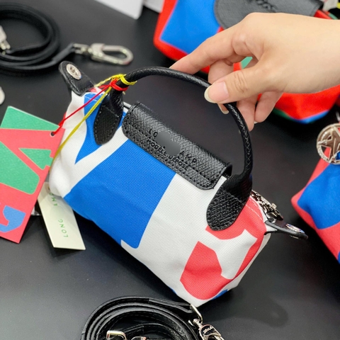 L⭕NGCHMP X ROBERT INDIANA MINI BAG