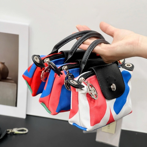 L⭕NGCHMP X ROBERT INDIANA MINI BAG