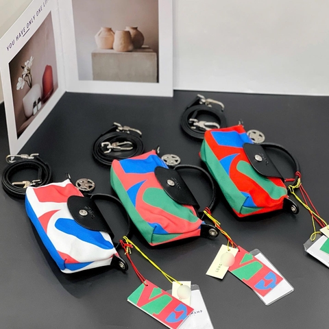 L⭕NGCHMP X ROBERT INDIANA MINI BAG