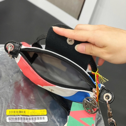 L⭕NGCHMP X ROBERT INDIANA MINI BAG