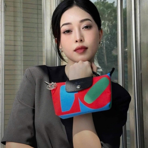 L⭕NGCHMP X ROBERT INDIANA MINI BAG