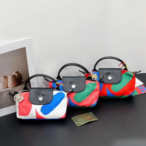 L⭕NGCHMP X ROBERT INDIANA MINI BAG