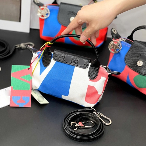 L⭕NGCHMP X ROBERT INDIANA MINI BAG