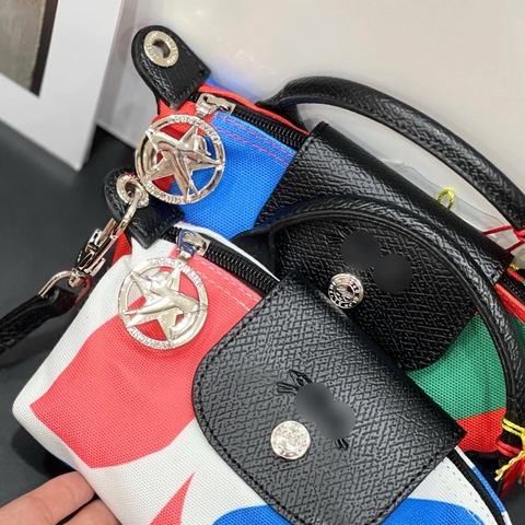 L⭕NGCHMP X ROBERT INDIANA MINI BAG