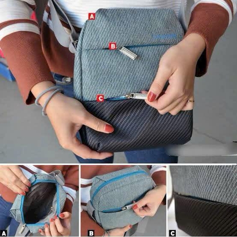 TÚI ĐEO CHÉO ALAIN DELON