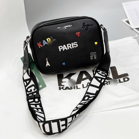 K🅰RL L🅰G3RF3LD MAYBELLE CAMERA BAG