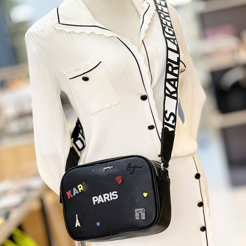 K🅰RL L🅰G3RF3LD MAYBELLE CAMERA BAG