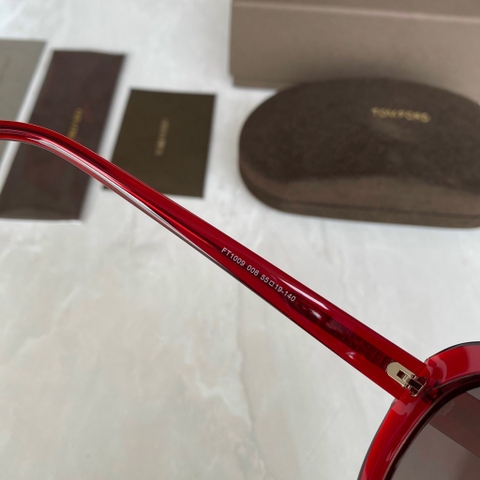 Kính Mát TFORD FT1009 tròn ĐỎ