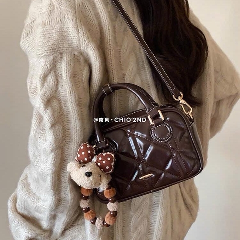 🐻 Túi Nữ Chi⭕ Charm Gấu 🐻