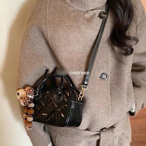 🐻 Túi Nữ Chi⭕ Charm Gấu 🐻