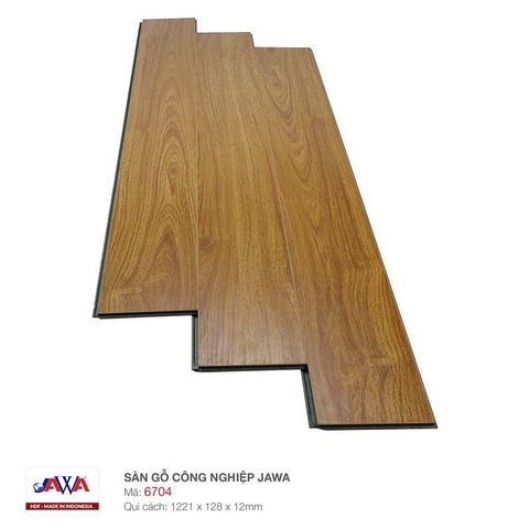 Sàn gỗ Jawa 12mm - 6704 - HDF Indonesia