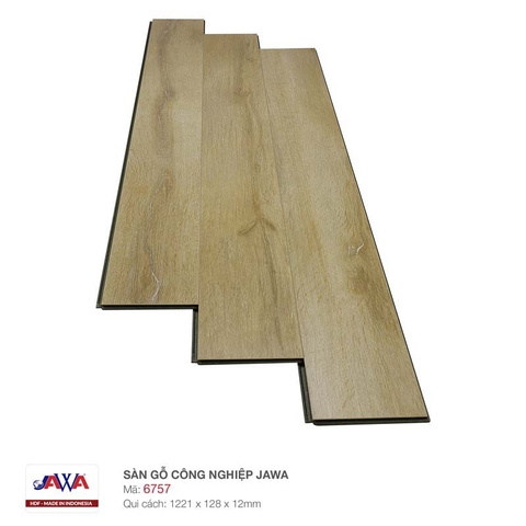 Sàn gỗ Jawa 12mm - 6757 - HDF Indonesia