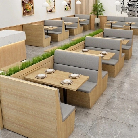 Ghế Sofa Băng Cho Nhà Hàng Quán Cafe