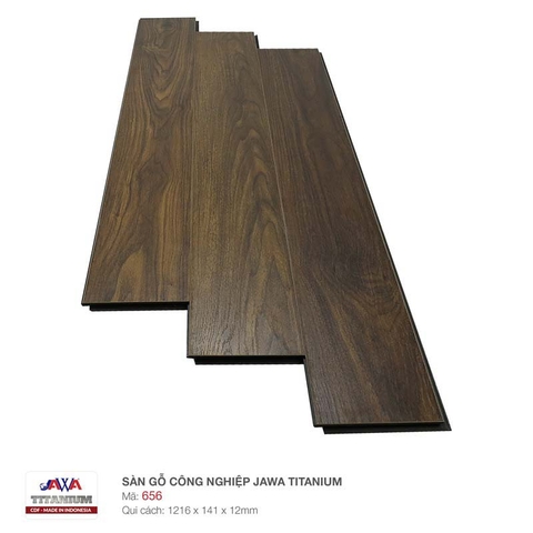 Sàn gỗ Jawa Titanium - 656 - CDF (cốt đen) Indonesia