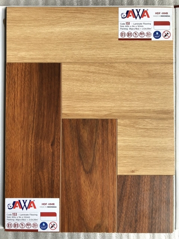 Sàn gỗ xương cá Jawa 153 - Indonesia