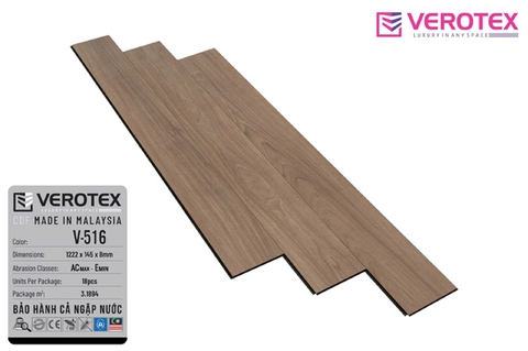 Sàn gỗ Verotex V516 - 8mm - CDF Malaysia