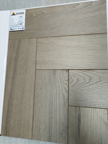 Sàn Gỗ Xương Cá CLEVEL - F683