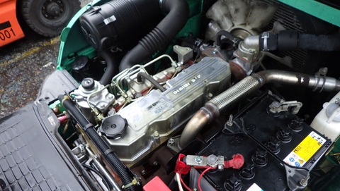 Xe nâng dầu cũ 1.5 tấn MITSUBISHI FD15T Đời Cao 2015 (Số Tự Động)