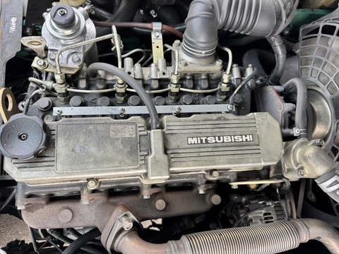 Xe nâng dầu cũ 3.5 tấn MITSUBISHI 3-FD35AT động cơ S4S 4 máy bộ dịch càng nâng cao 3m đời 2010 - F14E-80288