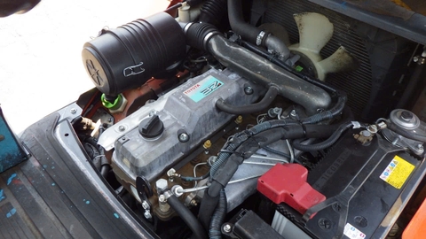 Xe nâng dầu cũ 3.5 tấn TOYOTA 52-8FDJ35 số tự động động cơ 3Z bộ gật gù lốp kép nâng cao 4m đời 2013 - 34528