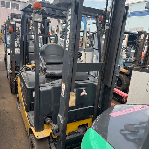 Xe nâng điện ngồi lái 1.5 tấn Komatsu FB15-12 cũ Nhật bãi nâng cao 3m - 834874