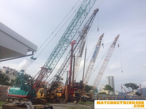 Cho thuê cẩu xích 45-50-55-60-65 tấn tại Đà Nẵng, Quảng Ngãi
