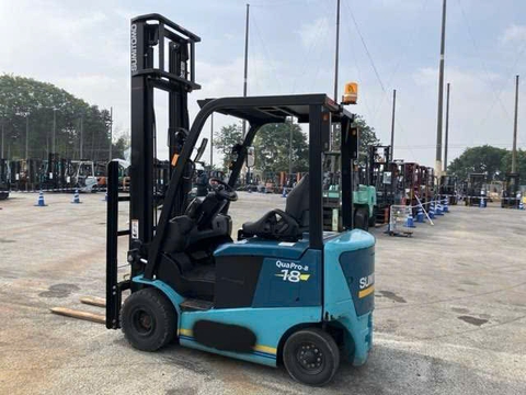 Xe nâng điện ngồi lái 1.8 tấn SUMITOMO 41FB18PXIII dịch giá nâng cao 4.5m đời 2020 - B1L-10564