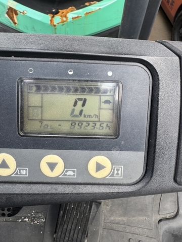 Xe nâng điện ngồi lái 1.5 tấn Komatsu FB15-12 cũ Nhật bãi nâng cao 3m - 834874