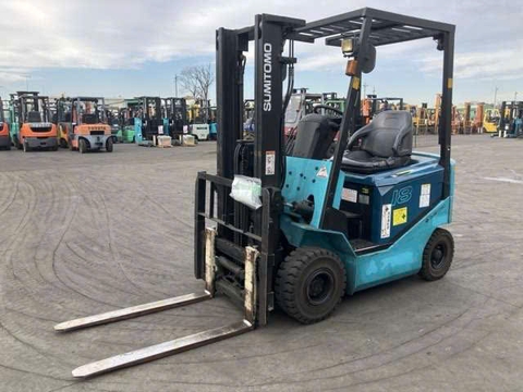Xe nâng điện cũ ngồi lái 1.8 tấn SUMITOMO 41-FB18PE Đời 2009 (Có Dịch Giá)