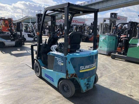 Xe nâng điện cũ ngồi lái 1.5 tấn SUMITOMO 41FB15PSXIII Đời 2020 (Đời Cao)