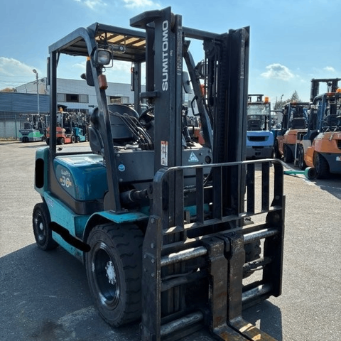 Xe nâng dầu cũ 3 tấn SUMITOMO 3-FD30PAXI94D bộ dịch càng nâng cao 3m đời 2014 - D3J-00058