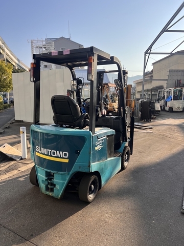 Xe nâng điện cũ ngồi lái 1.5 tấn SUMITOMO 41FB15PXIII Đời 2020 (Bình GS 470Ah)
