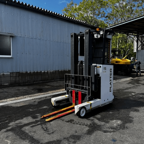 Xe nâng điện đứng lái cũ 1.5 tấn NYK FBRM15-80 Đời 2019 (Chui Cont - Dịch Giá)