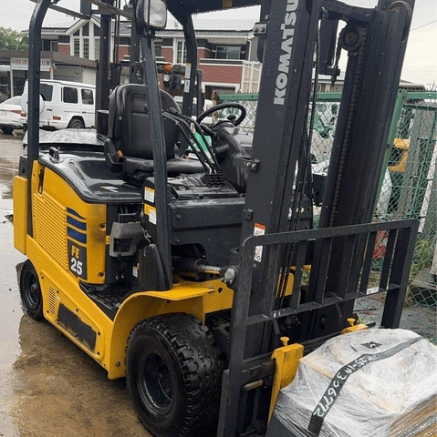 Xe nâng điện 2.5 tấn KOMATSU FE25-1 cũ Nhật bãi đời 2019 Lithium sạc nhanh - 306772
