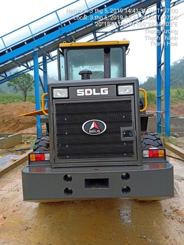 XÚC LẬT SDLG 933 CŨ GẦU 1,8 M3 ĐỜI 2019 DÙNG LƯỚT, CÒN BẢO HÀNH
