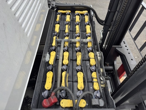 Xe nâng điện đứng lái cũ 1.5 tấn NYK FBRM14-85-450 Đời 2019 (Nâng 4.5m)