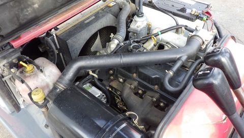 Xe nâng dầu cũ 2.5 tấn NISSAN FJ02M25 (Số Sàn - Gật Gù Lật Đổ)