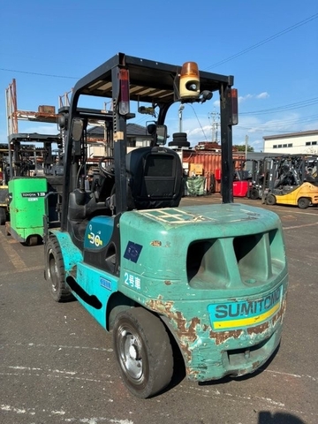 Xe nâng dầu cũ 3 tấn SUMITOMO 3-FD30PAXI94D bộ dịch càng nâng cao 3m đời 2014 - D3J-00058