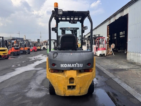 Xe nâng điện 2.5 tấn KOMATSU FE25H-1 pin LITHIUM 72V-360Ah mâm xoay đời 2020 - 309421