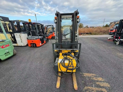 Xe nâng điện cũ ngồi lái 1.5 tấn KOMATSU FE15-1 Đời 2010 (Pin Lithium - Sạc Nhanh)