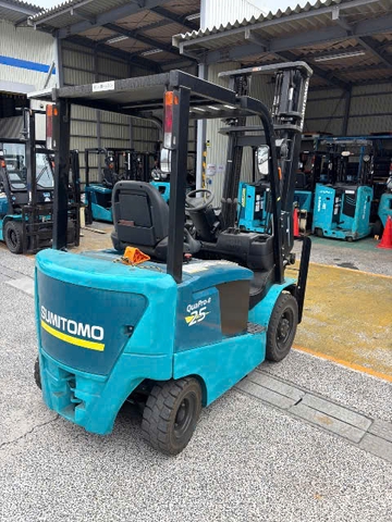 Xe nâng điện cũ ngồi lái 2.5 tấn SUMITOMO 51FB25PXIII Đời Cao 2022 (Dịch Giá - Siêu Lướt)