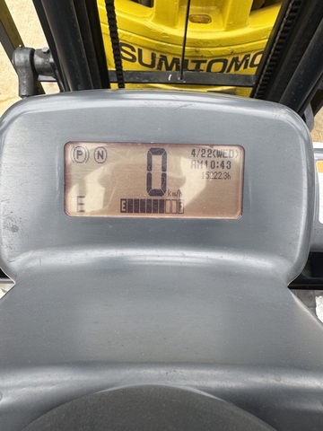 Xe nâng điện cũ ngồi lái 1.5 tấn TCM FB15-8 Đời 2014 (Giá Rẻ)
